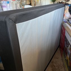 Full size Box Spring ,and Bed Frame 