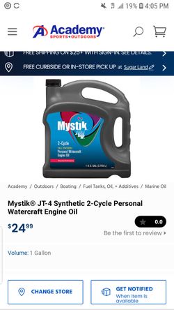 Synthetic outboard oil 2 stroke engine