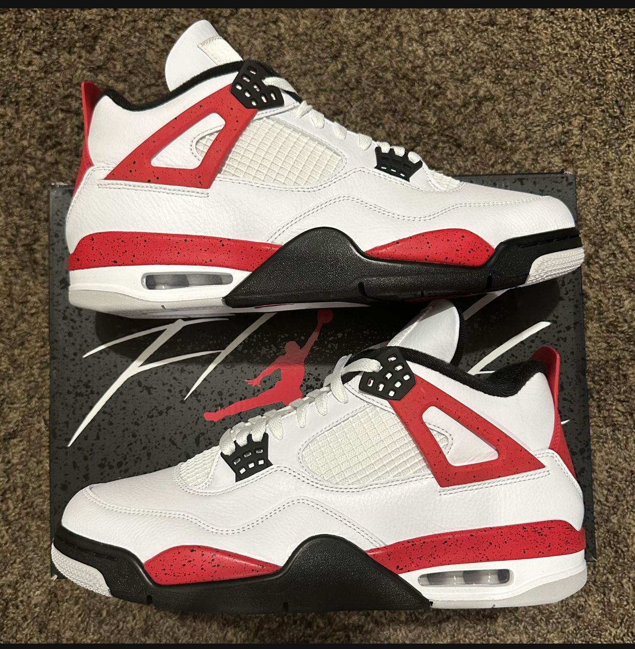 Jordan 4 Red Cement 🔥