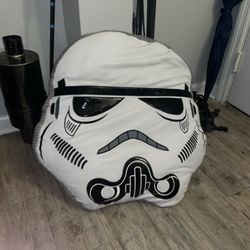 Star Wars Storm Trooper Face 24’’ Plush/Pillow With Minor Imperfections Pictured