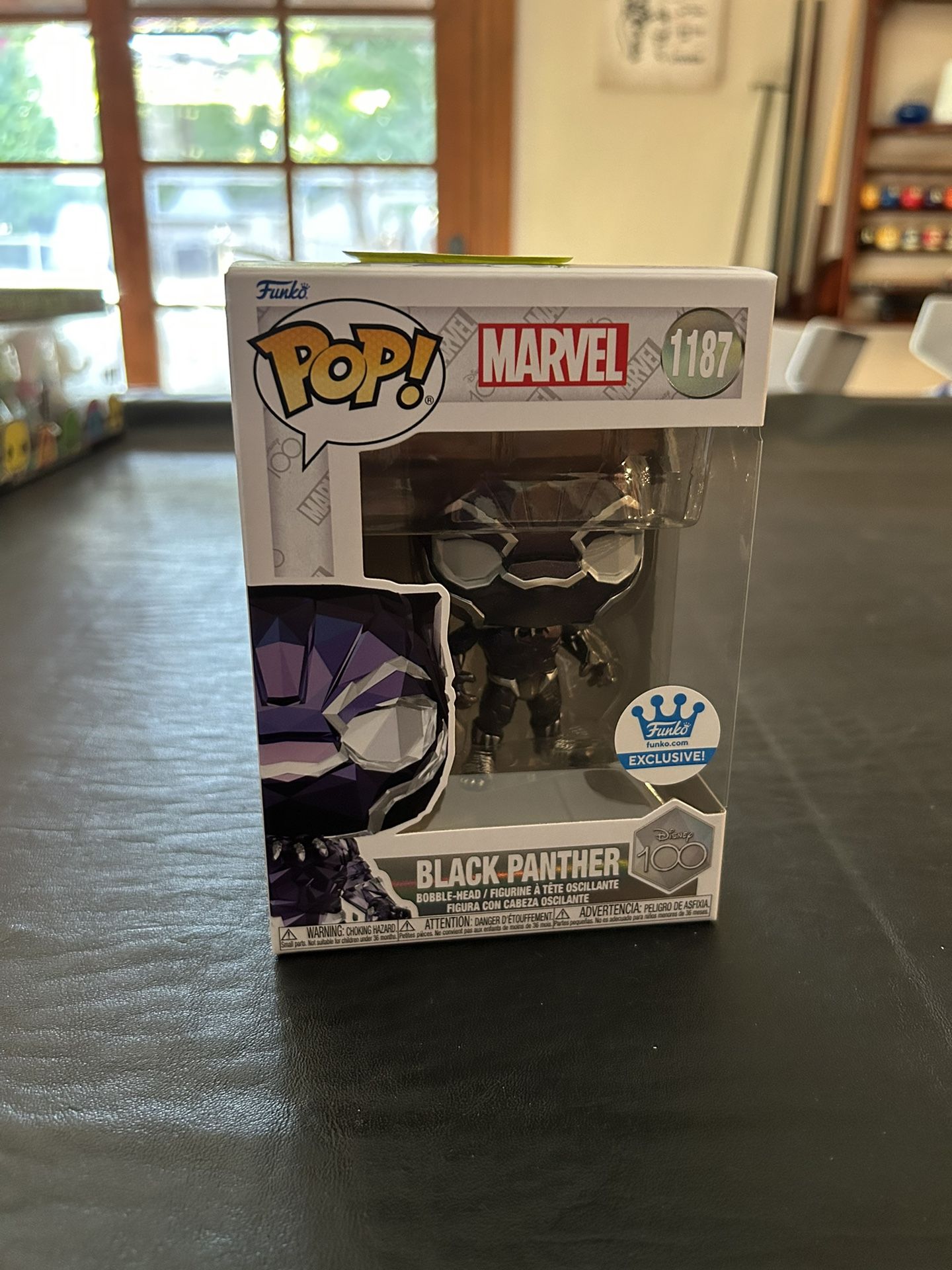 Funko pop Black Panther 100 diamond Funko Exclusive