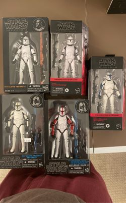 Star Wars The Black Series Phase 1 Clone Lot