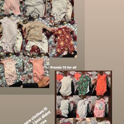 Baby Clothes Premie/newborn
