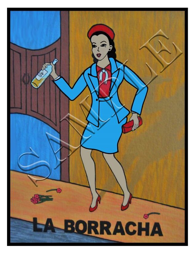 LOTERIA LA BORRACHA TSHIRT