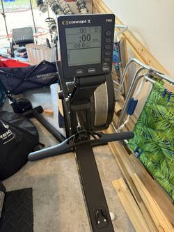 Concept 2 rower