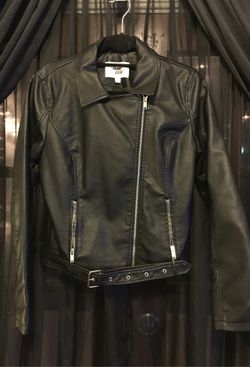 Outer Edge black leather jacket