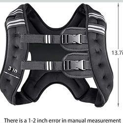 Prodigen – Weighted Vest for Men and Women - Black (12 lbs) 