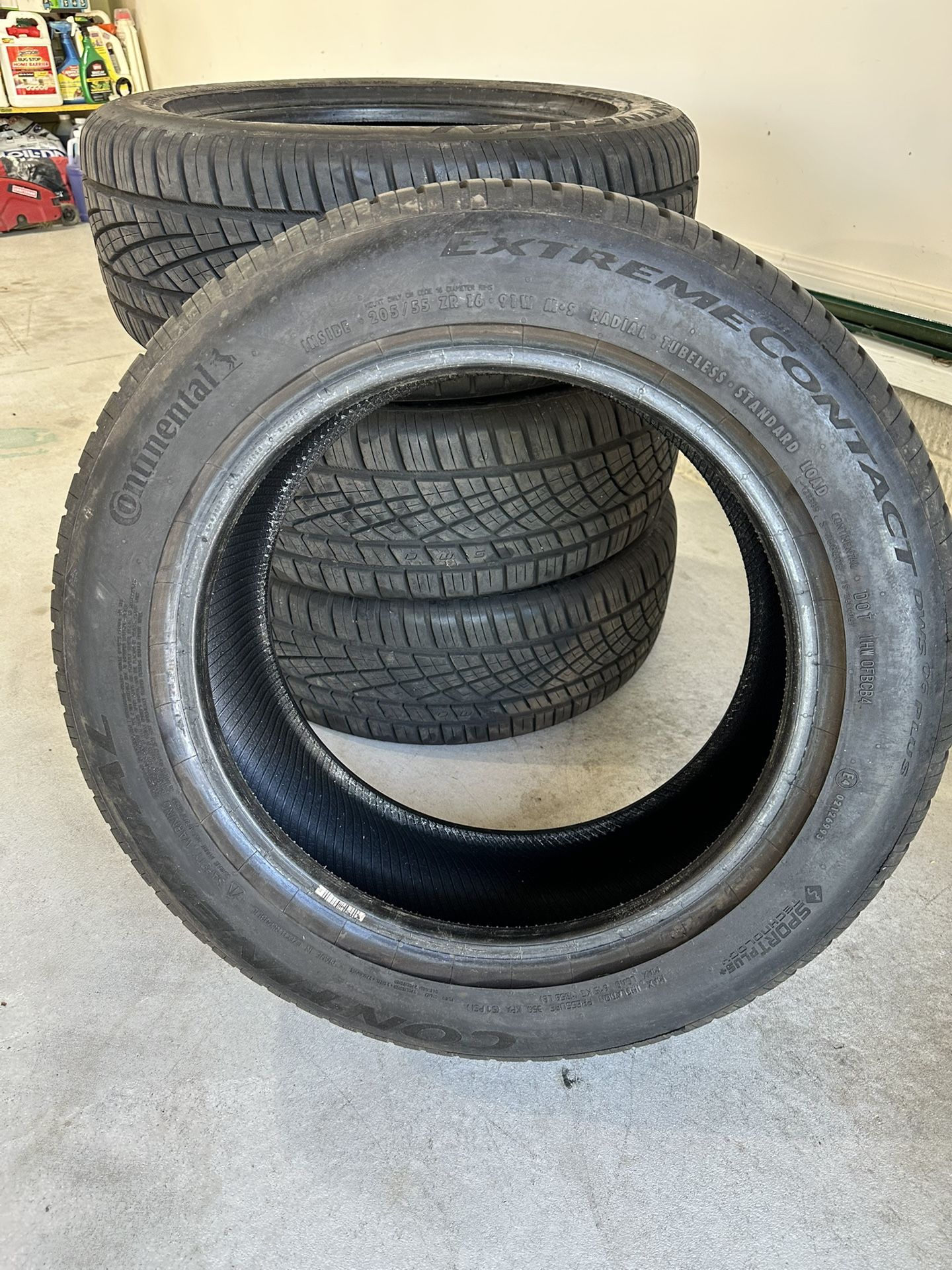 Continental Tires Set Of Four