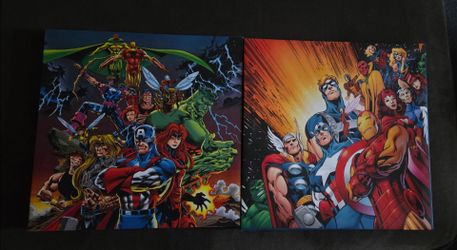 Marvel canvases