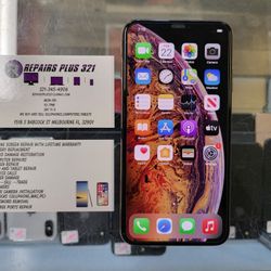 Unlocked Gold iPhone XS Max 256gb