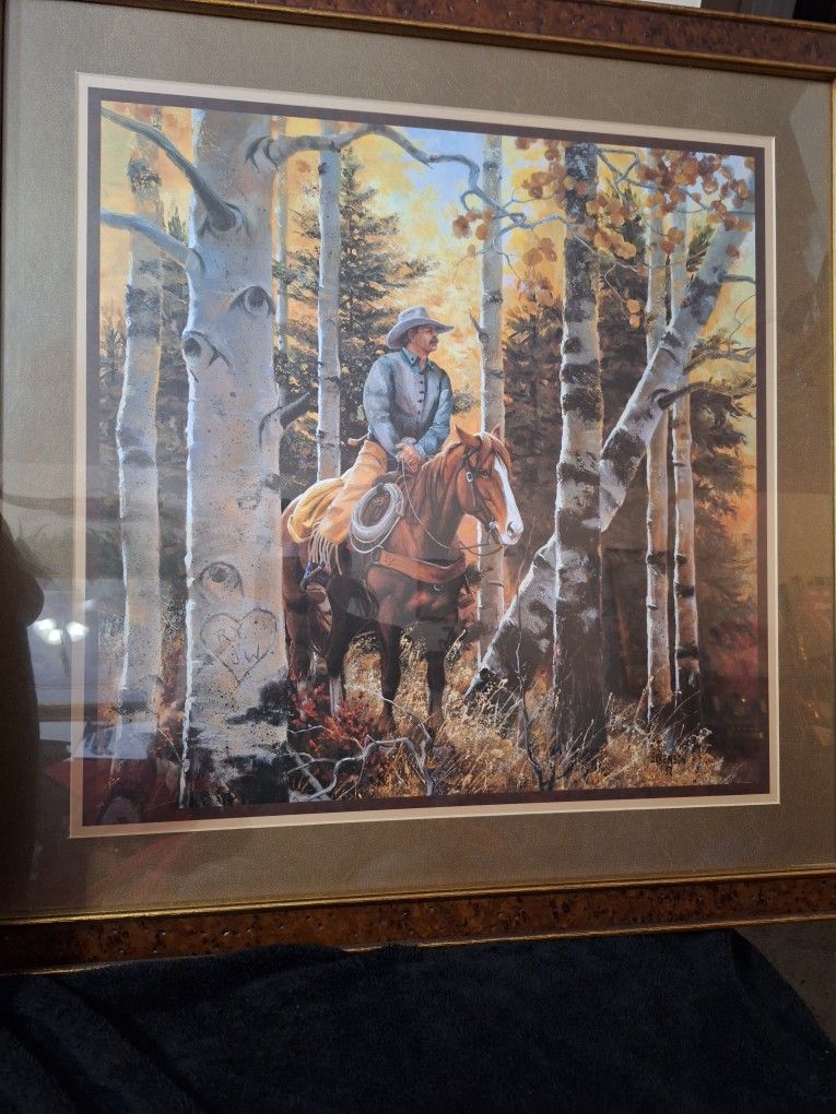 Western Framed Photo