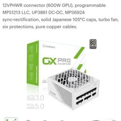 GAME MAY POWER SUPPLY