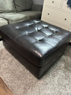 Black Ottoman 