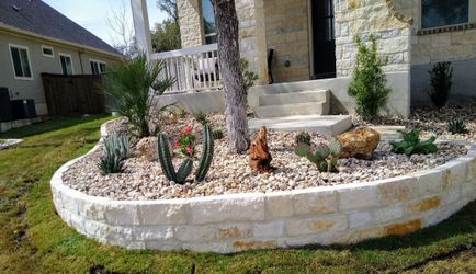 Chopped Stone, Brick and Rock