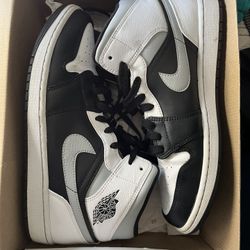 Air jordan 1 Mid White shadow