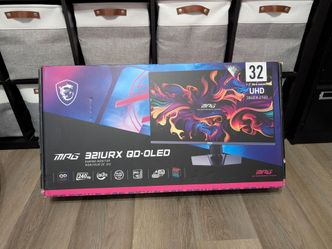 MSI MPG 321URX QD-OLED 4K 240Hz Gaming Monitor (32-inch)