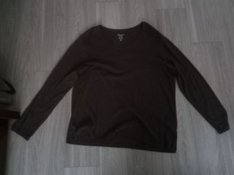 Chico's Brown Long Sleeve Top