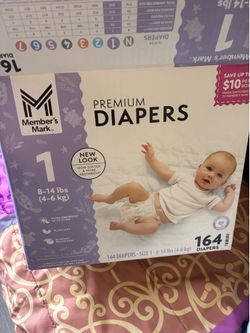 Size 1 diapers