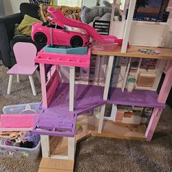 Dream dollhouse and accessories
