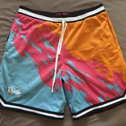Loyal Roots Basketball Shorts Fiesta Splash 