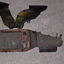 66 CHEVELLE GTO UNDER DASH HEATER BOX W/ CORE
