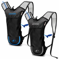 TNYSPORT 2-Pack Hydration Backpack With 2L Water Bladder
