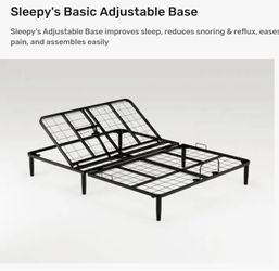 MOVING Sleepy's Basic Adjustable Bed Base