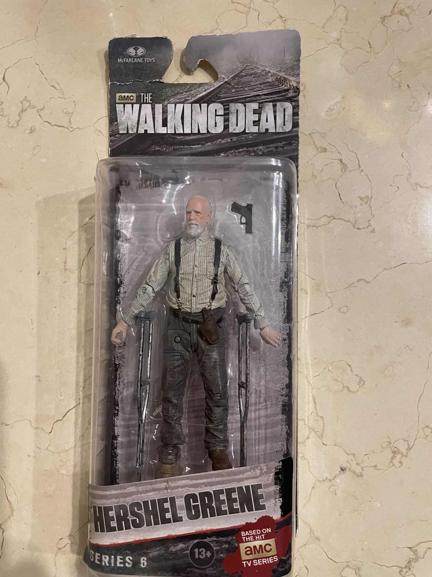 Hershel Greene Walking Dead Action Figure