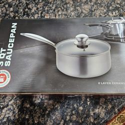 Chef's Counter 3 qt. Saucepan