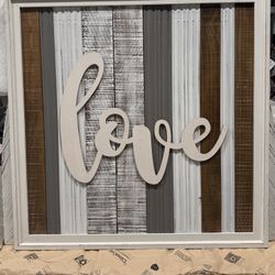 Large Wooden Wall Art