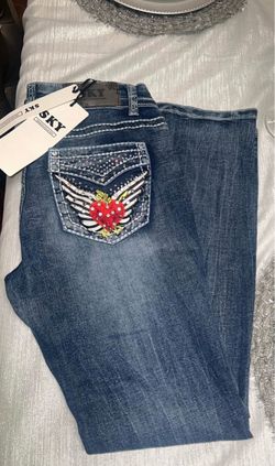 Sky Premium Collection Embellished Jeans