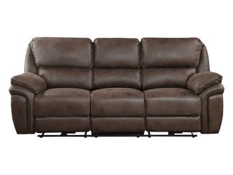 Proctor Brown Double Reclining Sofa