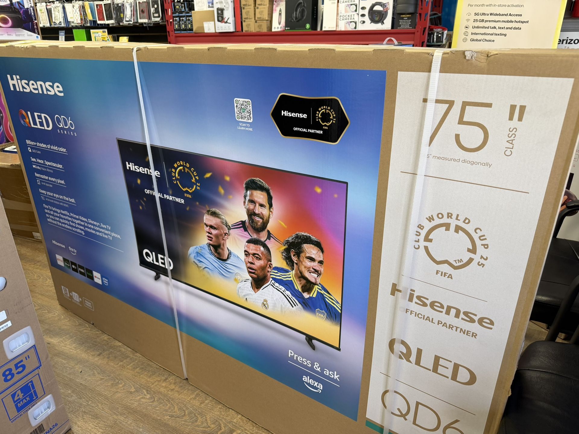 Hisense Q Led Smart Tv 75”