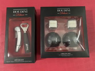 Houdini Deluxe - Chilling Set & Wooden Bottle Opener Set