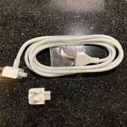 Genuine New Apple AC Power Adapter Extension Cable for MagSafe 1 & 2 charger