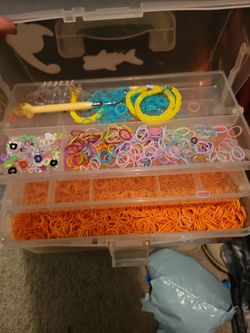 Rainbow Loom Band Kit with Storage Case