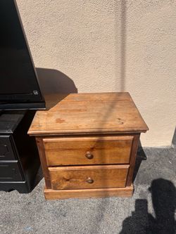 Wooden drawers