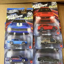 Hot Wheels 2026 Silver Series Fast & Furious Dream Lineup 25 Years Set of 5