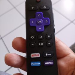 Control Remoto Roku TV Hisense En Buenas Condiciones Trabajando Bien 