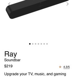 Sonos Ray Speaker and Mount
