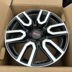 20s Chevy Gmc At4 2024 Rims Rines Wheels 6lug Oem 20”