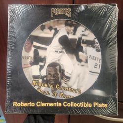 Roberto Clemente Unopened Collectible Plate
