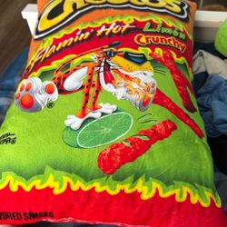 hot Cheeto Pillow 