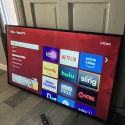 TCL 50" CLASS 4-SERIES 4K UHD HDR ROKU
