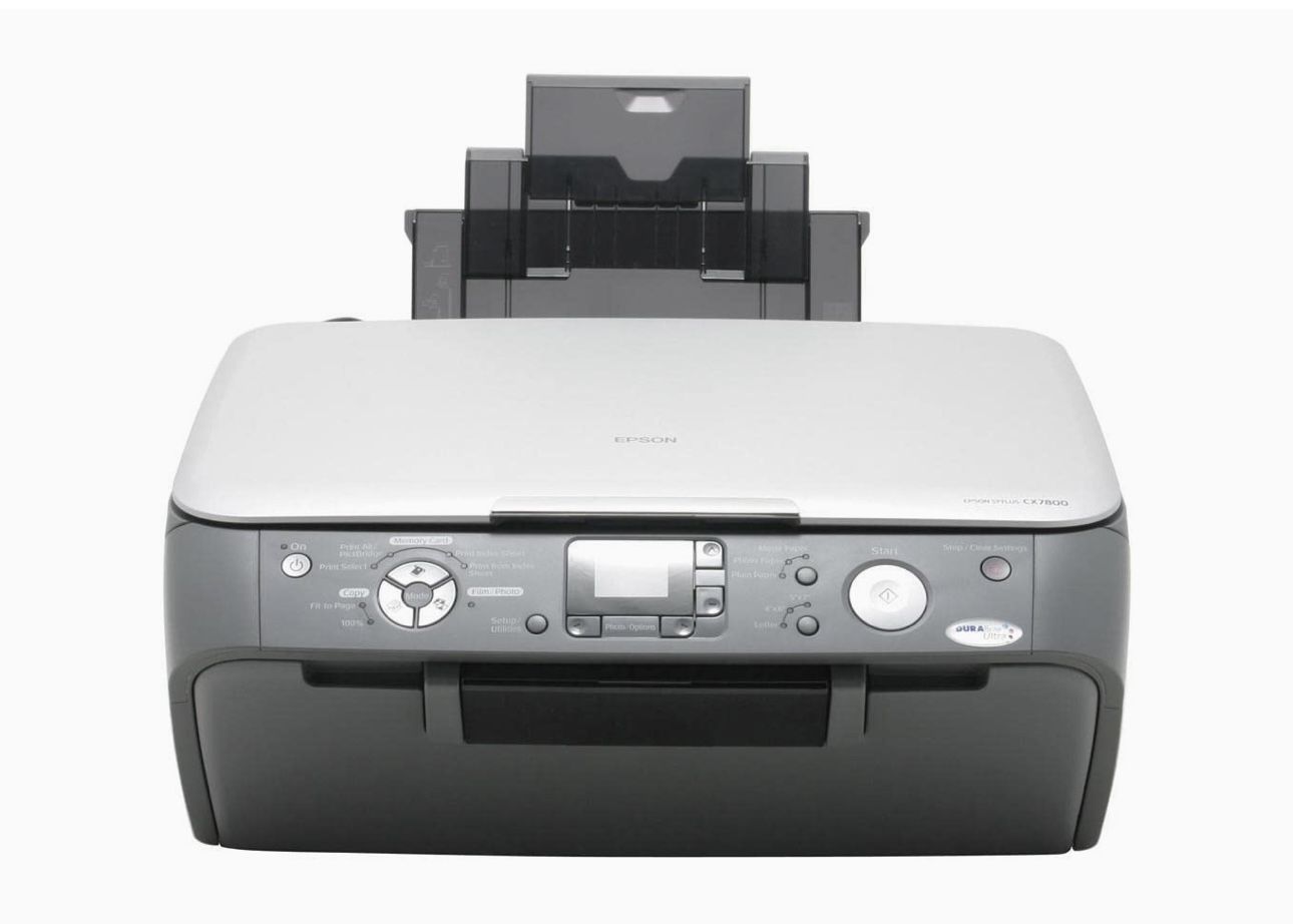 Epson Stylus CX7800 All-In-One Printer, Copier, Scanner