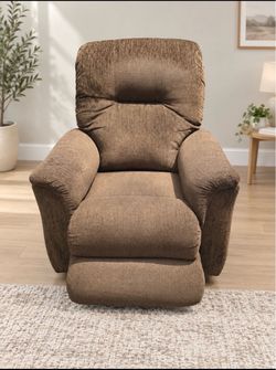 Brown Fabric electric Recliner Chair