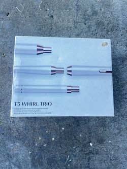 T3 WHIRL TRIO Styling wand with three interchangeable barrels - Brand New