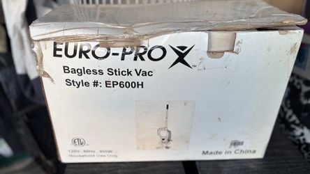 Euro-Pro Bagless Stick Vac EP600H