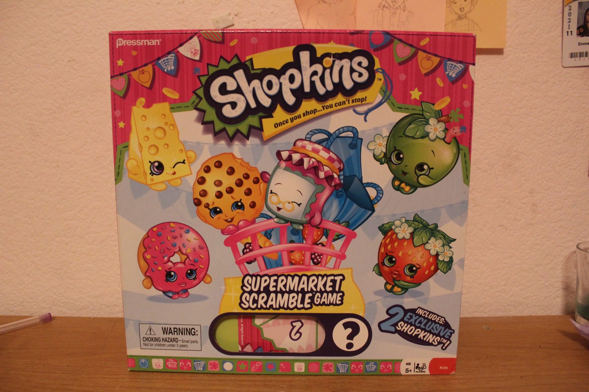 Shopkins Supermarket Scramble Board Game