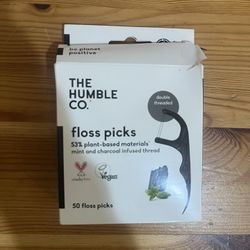 Dental Floss Picks Mint 50 Count By The Humble Co Brand New $5 Meet Up In Irving @dfwgoods 